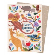 Greeting Card - Father's Day Menagerie